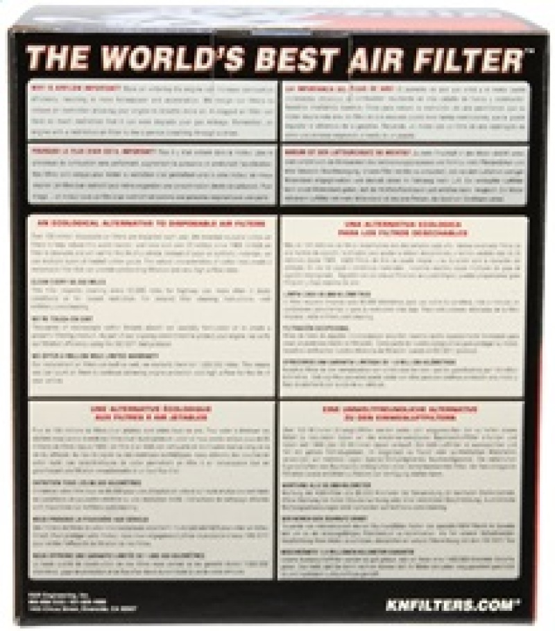 Jeep Compass Air Filter - K&N Engineering - High-Flow, Drop In - `10-`12